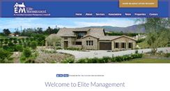 Desktop Screenshot of elitemanagement.com
